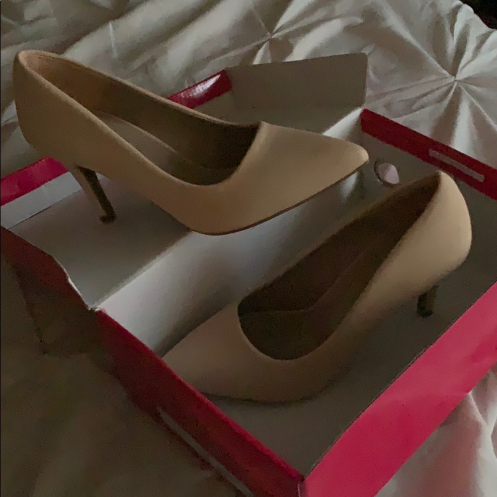 New nude heels